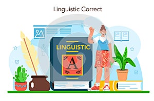 Proofreader. Printing house technology process, printed publications