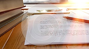 proofreading paper on process of service