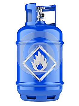 Propane cylinders with compressed gas