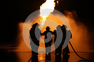 Propane Fire Training Burn