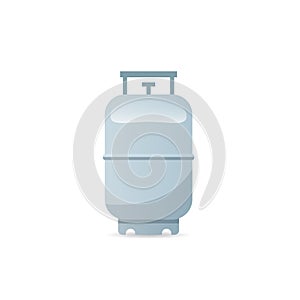 Propane gas tank icon