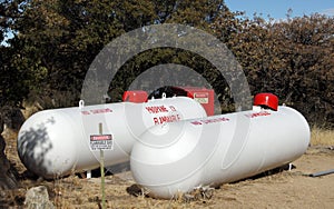 Propane Storage Tanks