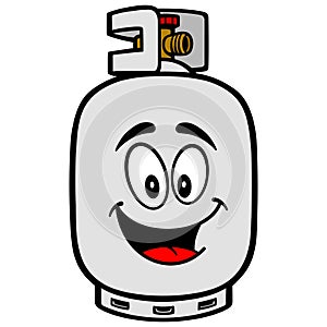 Propane Tank Mascot