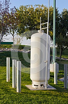 Propane Tank Pipeline