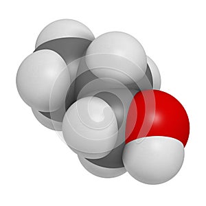 Propanol (n-propanol) solvent molecule