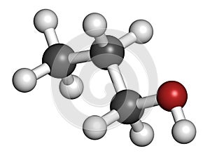 Propanol (n-propanol) solvent molecule