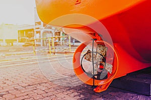 Propeller of lifeboat ship