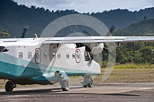 Propeller plane