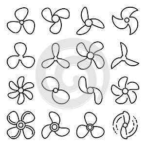 Propeller icons photo