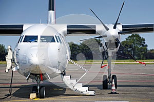 Propellor aircraft