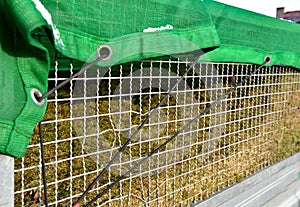 Coperto da ridurre erba giardino manutenzione sul griglie più grande capacità da 