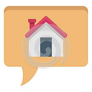 Property Advising Color vector icon fully editable