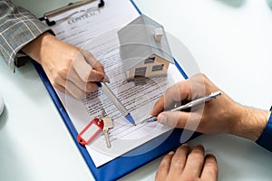 Property Deed And Loan Document photo
