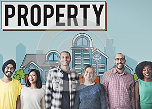 Property Housing Estate Ownership Concept