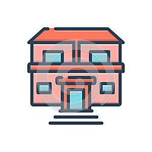 Color illustration icon for Property, assets and wealth