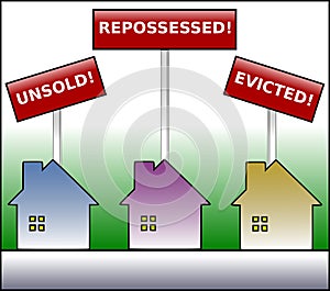 Property Plight colored warning