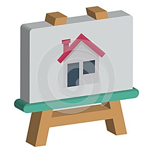 Property Presentation Color vector icon fully editable
