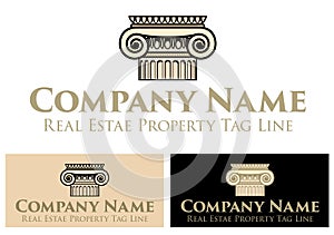 Property Real Estate Logo, Business Template