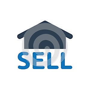 Property sale icon