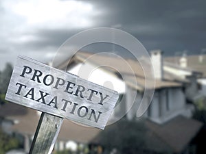 Property taxation photo