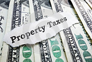 Property Taxes money