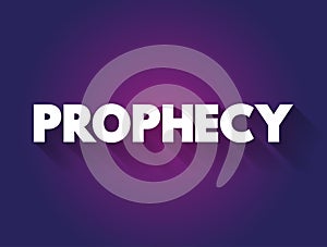 Prophecy text quote, concept background