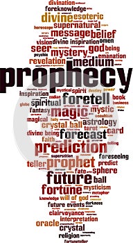 Prophecy word cloud