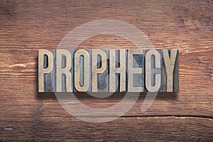 prophecy word wood photo