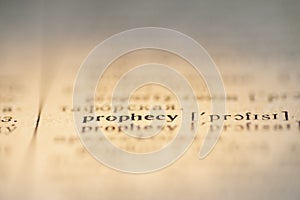 prophecy word dictionary