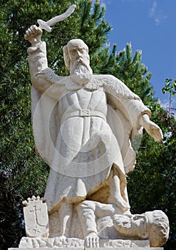 Prophet Elijah statue