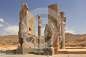 The propylon at Persepolis (Iran) photo