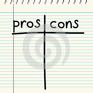 Pros and cons
