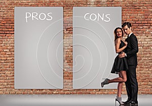 Pros and cons in a relationship