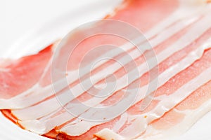 Prosciutto crudo ham