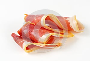 Prosciutto crudo photo