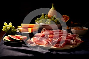 Prosciutto e Melone Temptation: A Mouthwatering Duo on Your Desktop