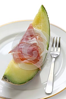 Prosciutto and melon