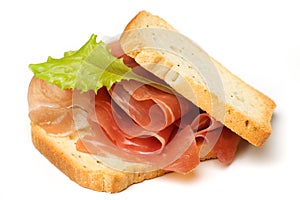 Prosciutto sandwich