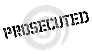 Prosecuted rubber stamp