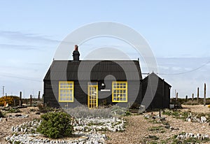 Prospect Cottage in spring, Dungeness