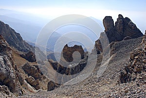 The prospect of the Tien Shan mountains