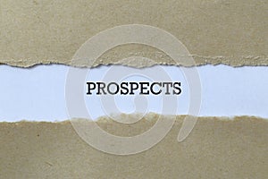 Prospects on white paper