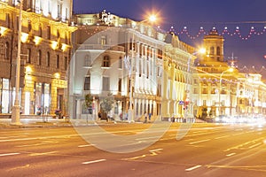 Prospekt Nezavisimosti - Independence Avenue in Minsk