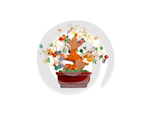 Prosperity Charm Gem Tree