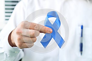 Prostate cancer awareness concept.