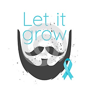 Prostate cancer awareness month poster