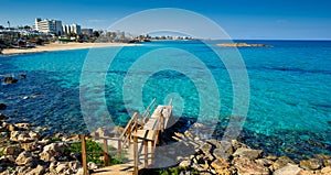 Protaras beach looking towards famagusta 2