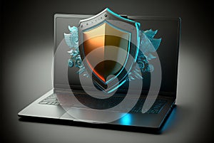 Protect computer network security and safe your data concept digital crime by anonymous hacker.