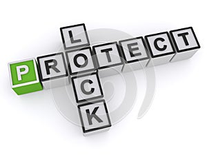 Protect lock word block