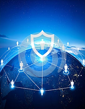 Protect social connection concept